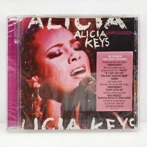 Alicia Keys Unplugged CD Live 2005 Soul R&B Hype Sticker Sealed